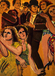Street Scene 4 1978 Limited Edition Print - Lester Johnson Street Scene 4 1978 Limited Edition Print - Lester Johnson