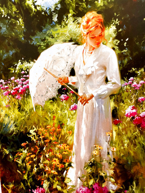Wild Garden and Lace 2010 Embellished Limited Edition Print by Richard Johnson