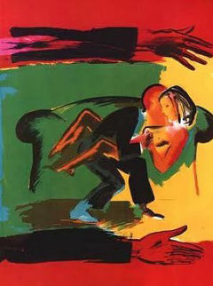 Party Time 1985 Limited Edition Print - Allen Jones Party Time 1985 Limited Edition Print - Allen Jones