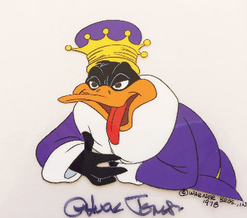 Untitled (Daffy Duck Animation Cel) 1978 10x12 w Drawing Other - Chuck Jones