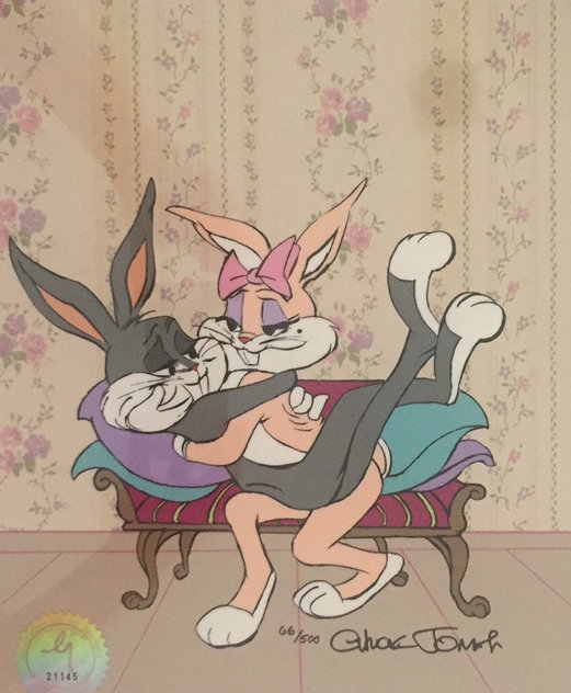 Bugs Bunny and Honey Bunny Valentine 1991 Limited Edition Print by Chuck Jones