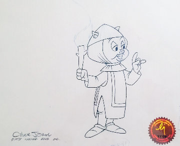Untitled Drawings, Set of 2 1978 17x34 Drawing - Chuck Jones Untitled Drawings, Set of 2 1978 17x34 Drawing - Chuck Jones