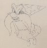 Untitled (Yosemite Sam As Merlin From a Connecticut Rabbit in King Arthur's Court) Unique Drawing by Chuck Jones - 1