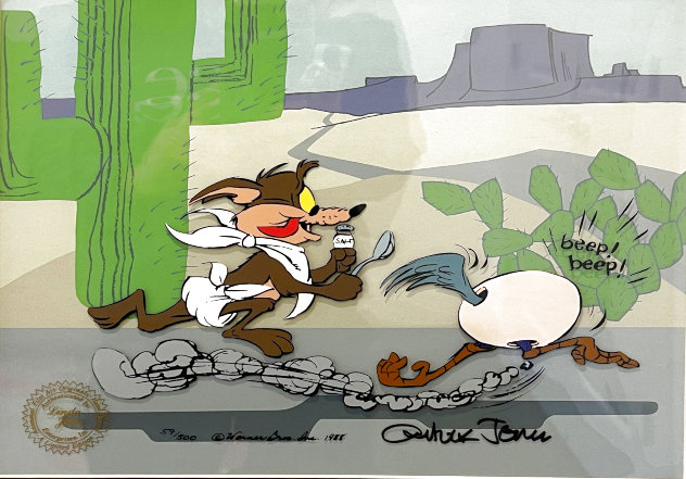Baby Chase Wile E. Coyote 1998 Limited Edition Print by Chuck Jones
