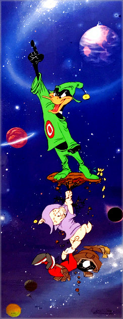 Duck Dodgers Finale 1993 - Huge Limited Edition Print by Chuck Jones