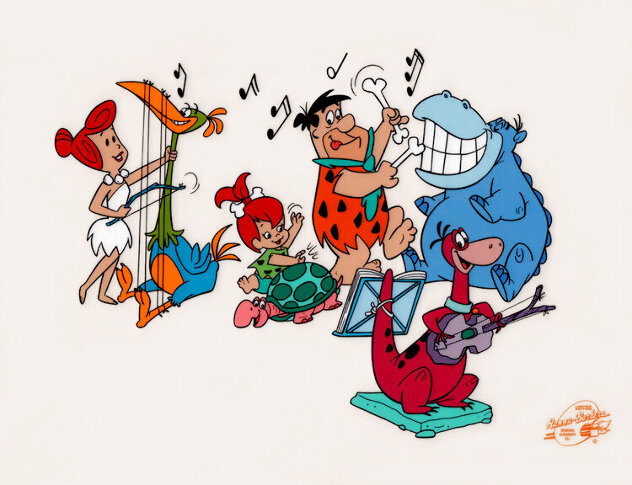 Bedrock n Roll Limited Edition Print by Chuck Jones