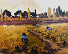 Le Mas Blume 2006 29x33 Original Painting by Lorraine Jordan - 0