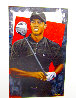 Grand Master: Tiger Woods 2006 72x48 -Huge Mural Size Original Painting by Michael Joseph - 1