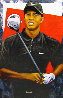 Grand Master - Tiger Woods 2006 72x48 Huge Original Painting by Michael Joseph - 0