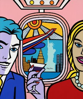 First Class New York 2016 50x59 Original Painting - Jozza First Class New York 2016 50x59 Original Painting - Jozza