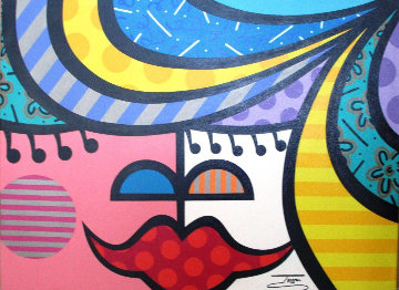 Faces V 30x40 Huge Original Painting - Jozza Faces V 30x40 Huge Original Painting - Jozza