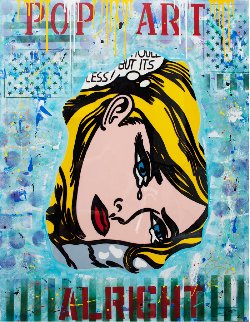 Tribute to Roy #1 2018 60x48 Original Painting - Jozza Tribute to Roy #1 2018 60x48 Original Painting - Jozza