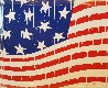 Usa Flag #3 2018 40x50 Original Painting by Jozza - 0 Usa Flag #3 2018 40x50 Original Painting by Jozza - 0