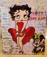 Betty Boop 2018 50x40 Super Huge Original Painting by Jozza - 1 Betty Boop 2018 50x40 Super Huge Original Painting by Jozza - 1