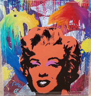 Marylin Suite #3 2018 40x36 Super Huge Original Painting - Jozza Marylin Suite #3 2018 40x36 Super Huge Original Painting - Jozza