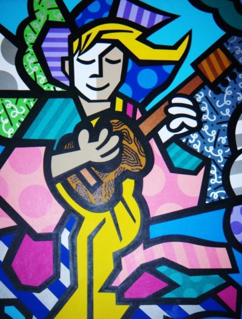 Guardian Angel 2008 60x48 Super Huge Original Painting by Jozza Guardian Angel 2008 60x48 Super Huge Original Painting by Jozza