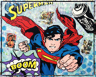 Super Comics #2 2019 48x60 Huge Original Painting by Jozza - 1 Super Comics #2 2019 48x60 Huge Original Painting by Jozza - 1