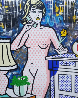 Tribute to Roy 2018 60x48 Super Huge Original Painting - Jozza Tribute to Roy 2018 60x48 Super Huge Original Painting - Jozza
