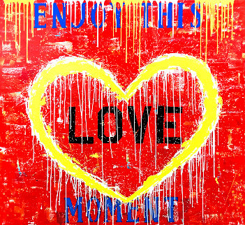 Enjoy the Moment 2019 56x60 Super Huge Original Painting - Jozza Enjoy the Moment 2019 56x60 Super Huge Original Painting - Jozza