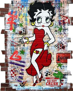 No Crush 2020 60x48 Super Huge Original Painting - Jozza No Crush 2020 60x48 Super Huge Original Painting - Jozza