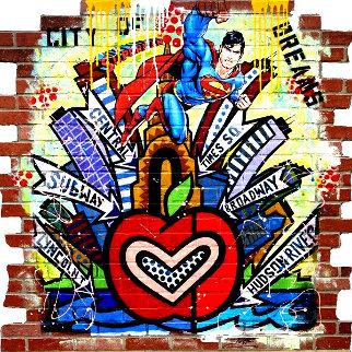 City of Dreams 2020 64x64 Super Huge Original Painting - Jozza City of Dreams 2020 64x64 Super Huge Original Painting - Jozza