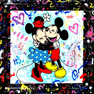 Hello Dream 2020 55x55 Super Huge Original Painting - Jozza Hello Dream 2020 55x55 Super Huge Original Painting - Jozza