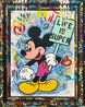 Life is Super 2020 59x47 Disney  - Huge Original Painting by  Jozza - 1