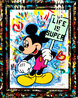 Life is Super 2020 59x47 Disney  - Huge Original Painting by  Jozza - 0