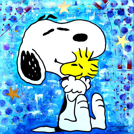 Snoopy 2020 36x36 Original Painting -  Jozza