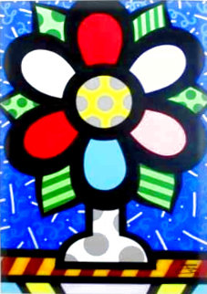 Florada 3 43x31 Original Painting - Jozza Florada 3 43x31 Original Painting - Jozza