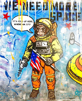 More Space 2021 48x40 Original Painting - Jozza More Space 2021 48x40 Original Painting - Jozza