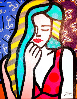 Jordanna 2007 34x28 Original Painting - Jozza Jordanna 2007 34x28 Original Painting - Jozza