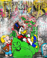 Dream Green 2022 48x40 -Huge Original Painting by Jozza - 0 Dream Green 2022 48x40 -Huge Original Painting by Jozza - 0