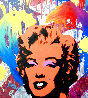 Untitled Portrait 40x36 - Huge - Marilyn Monroe Original Painting by  Jozza - 0