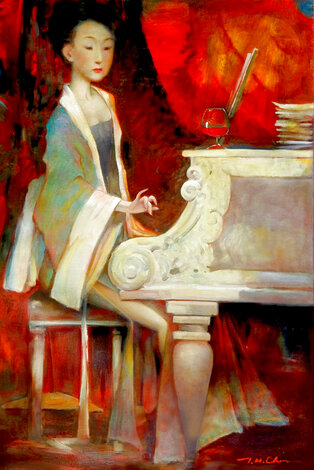 Unforgettable 2012  - 36x24 Original Painting - Ju Hong Chen