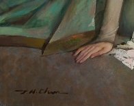 Tiger Maiden 2009 40x48 Huge Original Painting by Ju Hong Chen - 1 Tiger Maiden 2009 40x48 Huge Original Painting by Ju Hong Chen - 1