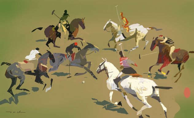 Polo Match 2012 Limited Edition Print by Ju Hong Chen