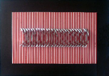 Untitled Canvas Sculpture - Julio Le Parc Untitled Canvas Sculpture - Julio Le Parc