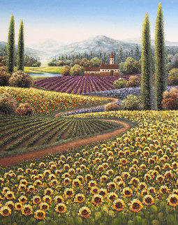 Awakening of Spring 2013 49x37 Huge Original Painting - Mario Jung Awakening of Spring 2013 49x37 Huge Original Painting - Mario Jung