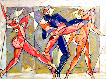 Dance Limited Edition Print - Isaac Kahn Dance Limited Edition Print - Isaac Kahn
