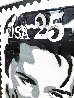 Elvis Presley Stamp Mixed Media Sculpture 2010 32 in Sculpture by Michael Kalish - 4