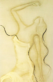 Dancer 2008 43x16 Super Huge Original Painting - Marilyn Kalish Dancer 2008 43x16 Super Huge Original Painting - Marilyn Kalish
