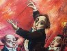 Mozart Series 1993 41x43 Original Painting by Alexander Kanchik - 6 Mozart Series 1993 41x43 Original Painting by Alexander Kanchik - 6