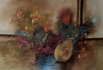 Untitled Painting 31x51 Original Painting - Janos Kardos Untitled Painting 31x51 Original Painting - Janos Kardos