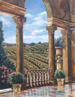 Vineyard Rhapsody 51x41 Limited Edition Print - Karen Stene Vineyard Rhapsody 51x41 Limited Edition Print - Karen Stene
