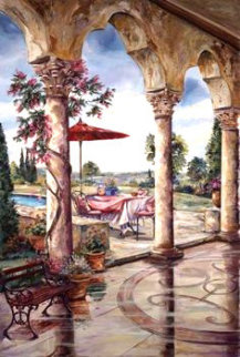 Red Umbrella 2009 Limited Edition Print - Karen Stene Red Umbrella 2009 Limited Edition Print - Karen Stene
