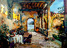 Loggia by the Sea - Huge - Italy Limited Edition Print by Karen Stene - 0
