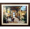 Loggia by the Sea - Huge - Italy Limited Edition Print by Karen Stene - 1