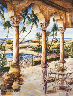 Corinthian Beachfront Limited Edition Print - Karen Stene Corinthian Beachfront Limited Edition Print - Karen Stene
