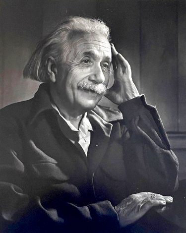 Albert Einstein, Smiling 1948 Photography - Yousuf Karsh